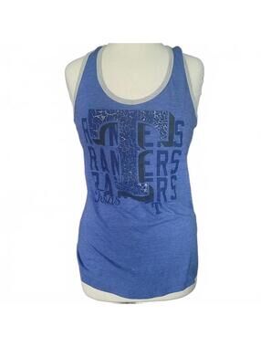 MLB Genuine Merchandise Texas Rangers Racerback Tank Top Size Medium